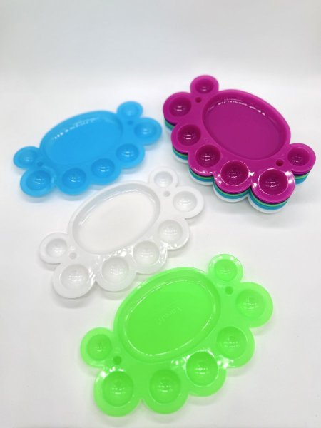 صحن ألوان مائية